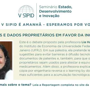 A ABIFINA informa: O V Sipid é amanhã!