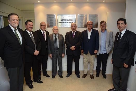 Ogari de Castro Pacheco dá nome ao auditório novo da Sociedade de Anestesiologia do Estado de São Paulo