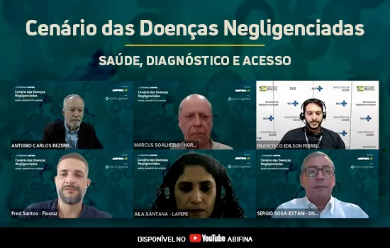 Webinar reúne academia, governo e indústria para discutir desafios e possibilidades no controle de doenças negligenciadas