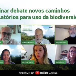 Webinar Biodiversidade e desafios regulatórios