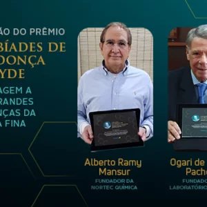 Alberto Ramy Mansur e Ogari Pacheco são premiados por indicação do Conselho Administrativo da ABIFINA