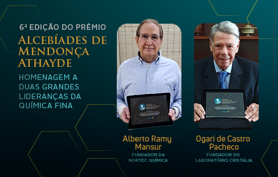 Alberto Ramy Mansur e Ogari Pacheco são premiados por indicação do Conselho Administrativo da ABIFINA