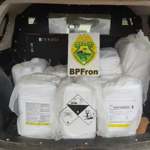 Agrotóxicos: BPFron fez até seis vezes mais apreensões de contrabando no Oeste