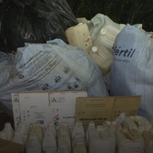 Polícia ambiental descobre depósito ilegal de agrotóxicos em SP