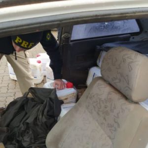 PRF prende três contrabandistas com mais de meia tonelada de agrotóxicos ilegais em Erechim