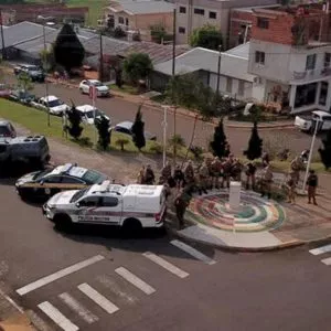 PM reforça com helicóptero operação que fecha fronteira e divisas de SC