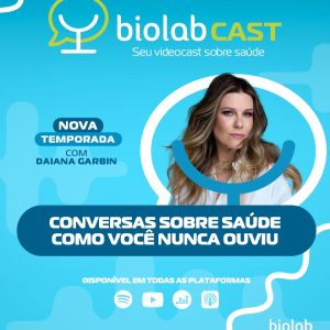 Daiana Garbin grava episódio especial do Biolab Cast sobre hipertensão durante o Congresso SOCESP 2025