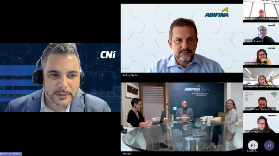 CNI apresenta à ABIFINA os impactos das medidas comerciais dos EUA sobre a indústria brasileira