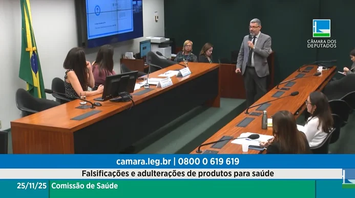 ABIFINA acompanha audiência na Câmara dos Deputados sobre falsificações e adulterações de produtos para saúde 