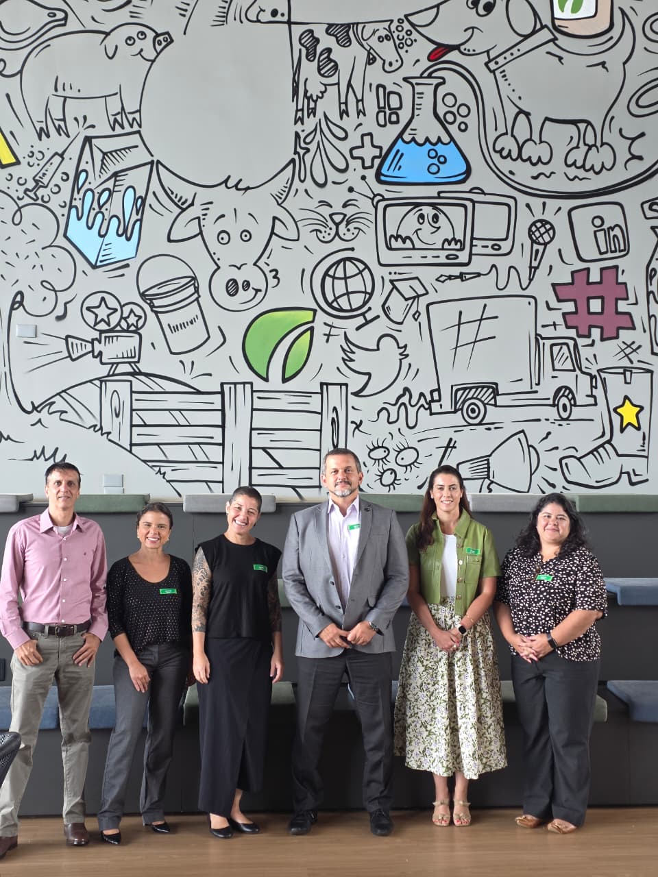 Visita Ourofino Saúde Animal