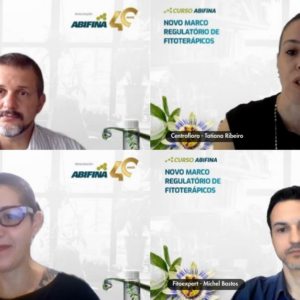 ABIFINA realiza curso sobre o novo Marco Regulatório de Fitoterápicos