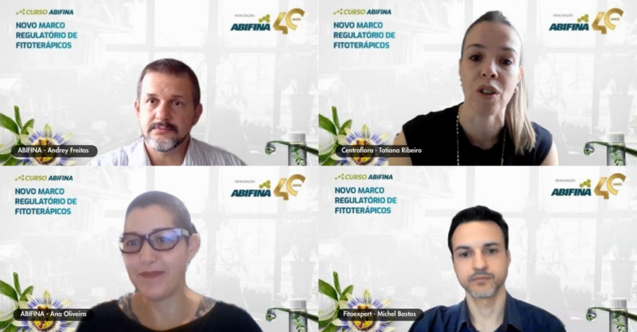 ABIFINA realiza curso sobre o novo Marco Regulatório de Fitoterápicos