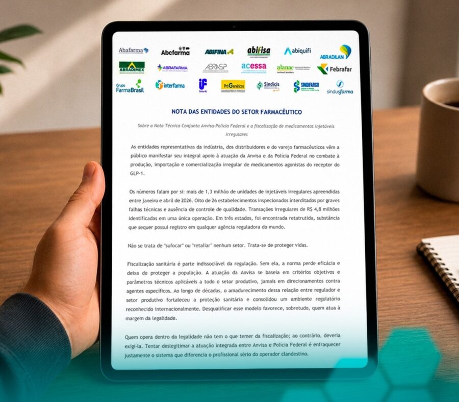 ABIFINA apoia atuação da ANVISA e da Polícia Federal contra medicamentos irregulares