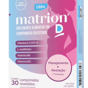 Matrion® agora é Matrion® D: nova fórmula da Libbs Farmacêutica acompanha a mulher do planejamento gestacional ao primeiro trimestre da gravidez